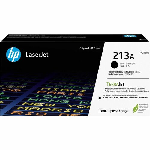 HP #213A Black Toner W2130A OEM