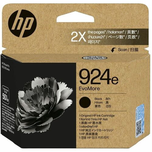 HP #924e EvoMore Black Ink 4K0V0NA OEM