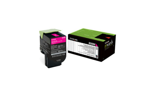Lexmark 808M Magenta Toner OEM