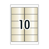 Avery Laser Labels L7113  8mm 10Up Packet of 10