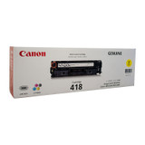 Canon CART418 Yellow Toner OEM