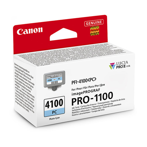 Canon PFI4100 Photo Cyan Ink Cartridge OEM