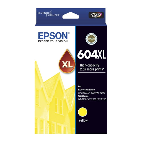 Epson 604XL Yellow Ink Cartridge OEM