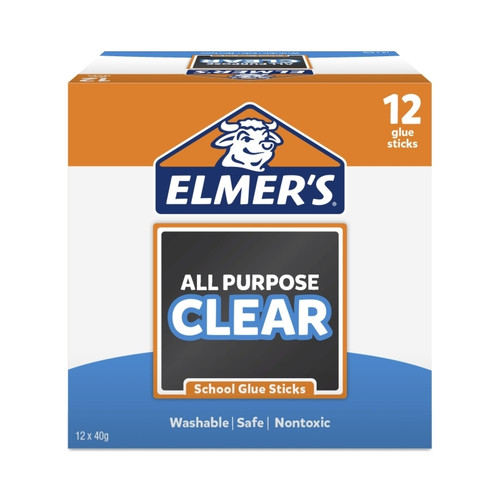 Elmer Glue Stick 40g Boxes X 12