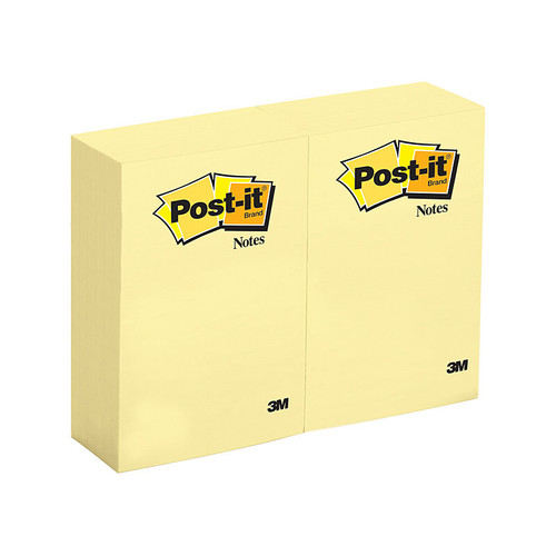 Post-It Note 659 98X149 Ylw pk12