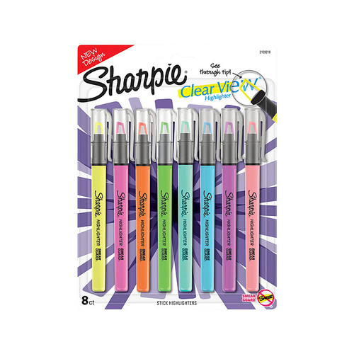 Sharpie C/V Hiltr Stk Ast Packet of 8 Boxes X 6