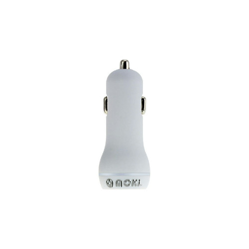 Moki Dual USB Car Charger Wh