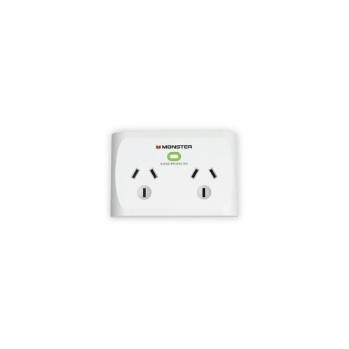 Monster 2-Port Surge White
